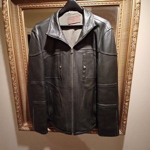 Robert Comstock Green Leather Jacket